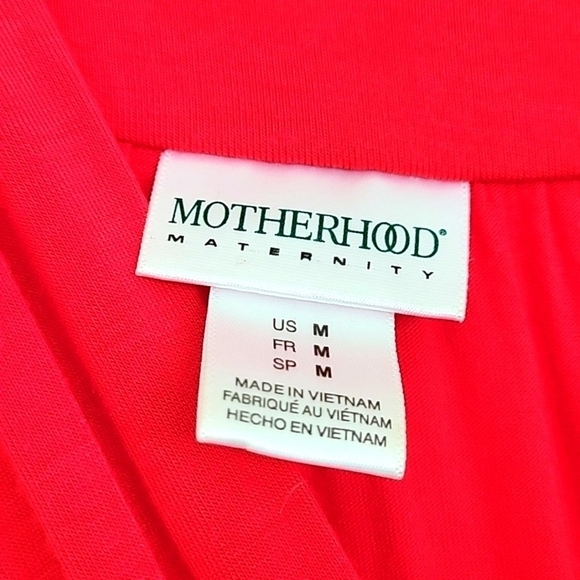 RED MOTHERHOOD MATERNITY maxi dress, Medium size, long dress - Picture 3 of 5